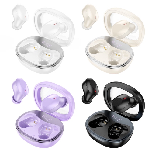 HOCO Premuim EQ3 True wireless Earbuds- Crystal clear sound, 7 hour playtime, LED case