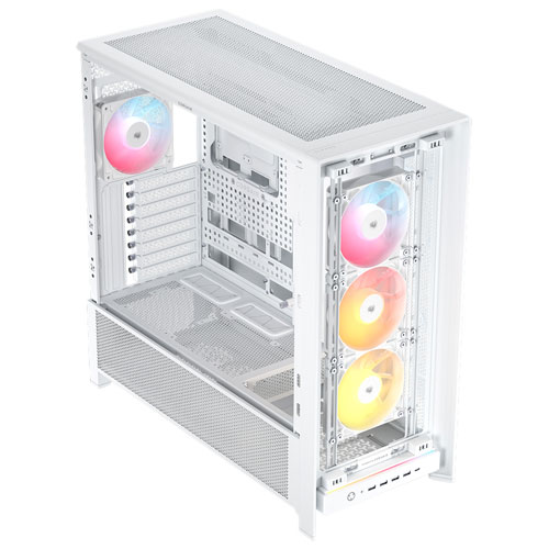 Corsair 5000D ARGB Mid-Tower ATX Computer Case - White