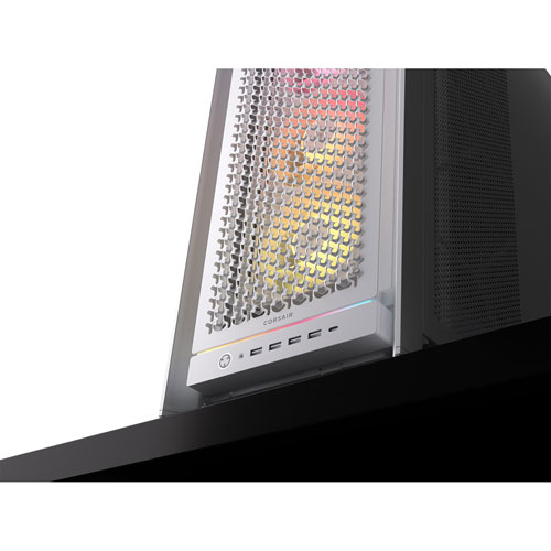 Corsair 5000D ARGB Mid-Tower ATX Computer Case - White