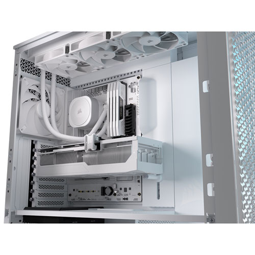 Corsair 5000D ARGB Mid-Tower ATX Computer Case - White