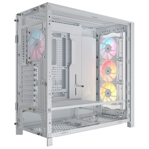 Corsair 5000D ARGB Mid-Tower ATX Computer Case - White