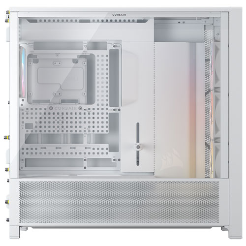 Corsair 5000D ARGB Mid-Tower ATX Computer Case - White