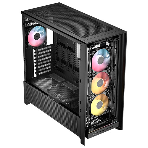 Corsair 5000D ARGB Mid-Tower ATX Computer Case - Black
