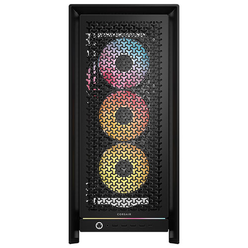 Corsair 5000D ARGB Mid-Tower ATX Computer Case - Black