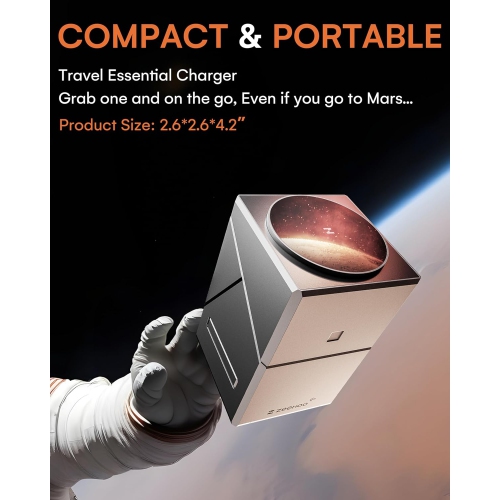 ZEEHOO 3-in-1 Charging Station for Apple - MagSafe Charger, 15W Qi2 Fast Wireless Charger Stand for iPhone 16, 15, 14, 13, 12, Apple Watch, AirPods -