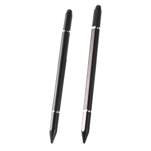 Black stylus pen for universal touch screen devices - compatible with iPad, Samsung Galaxy, smartphones