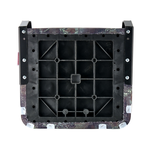 VEVOR Boat Seat, Low Backrest, Folding Fishing Boat Seat with Thickened Sponge Cushion & PU Polyester Fabric, Strong PP Frame, Flip Up Boat Seat,