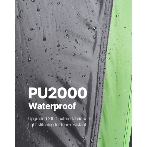 VEVOR 5.0-5.2 ft Pickup Truck Tent, Truck Tents for Camping, Waterproof PU2000 mm 2-3 Person Sleeping Truck Bed Tent, Sturdy Truck Bed Camper Shell