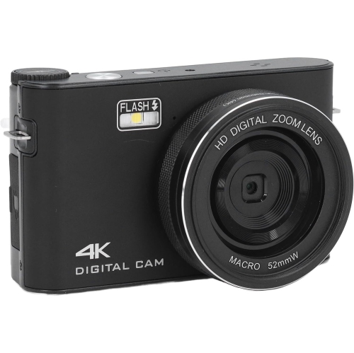 Universal Kids Small Digital Camera, Full HD 1080P Compact Camera for 18x Zoom, 64MP 4K Vlogging Camera, Portable for Teens Boys Girls Seniors