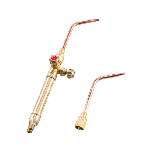 VEVOR 14PCS Oxygen Acetylene Gas Welding Torch Kit, Oxy Acetylene Brazing Set with 177'' Twin-Hose, 2 Welding Tips, Welding Torch, 2 Regulators,