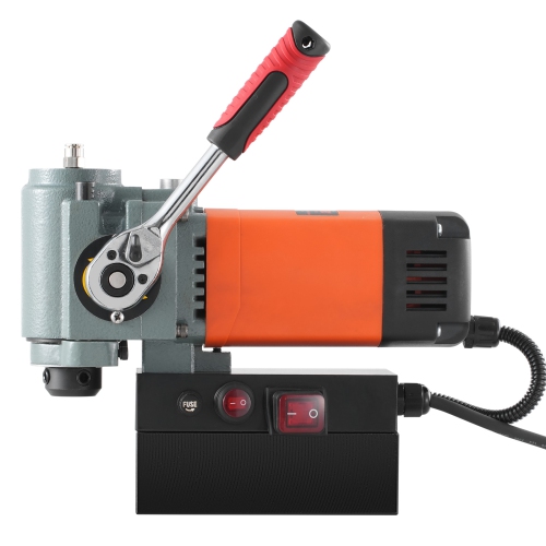 VEVOR 1300W Low Profile Mag Drill, Light Weight Portable Mag Drilling Machine with Cooling Device and Overload Protection, Mag Press for Equipment