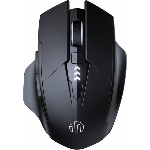 This is a multifunctional wireless mouse, which adopts 2.4G+Bluetooth dual-mode connection, is compatible with laptops, and is suitable for office