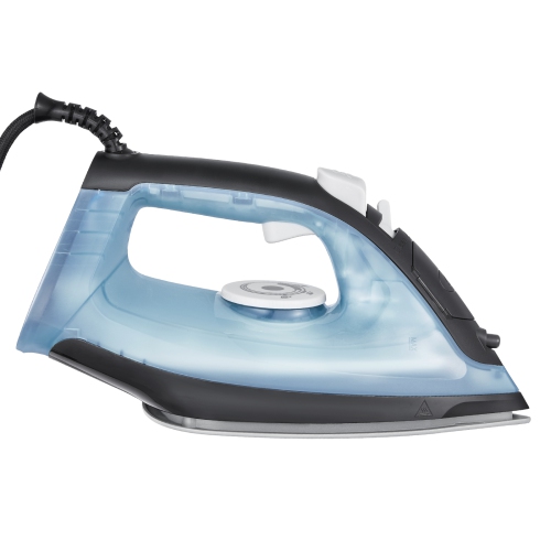 VEVOR 1700W Steam Iron for Clothes, Aluminum Alloy + PTFE Soleplate, Auto Shut-Off, Self-Cleaning, Four Temperature Settings, Quick Heating,