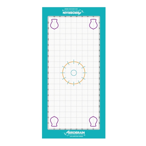 BirdBrain Finch Math Mat for Finch Coding Toy Robot Activity Playmat - Educational STEM Home & Classroom Mat for Kids - Fits with Finch Arena
