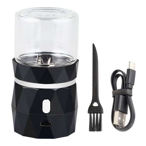 Electric Spice and Herb Grinder,Dry Herb Mini Electric Grinder,Small Herb Jar and Spoon Tool,Rechargeable Automatic Herb Grinder