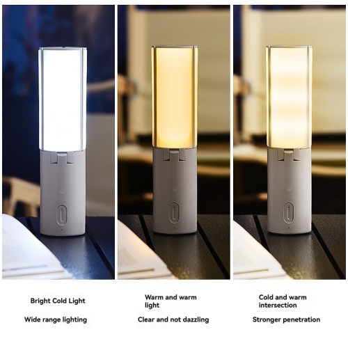 Outdoor multi-function folding camping light tent atmosphere light hand-held hanging light camping lantern lighting lamp - long battery life