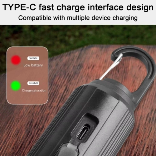 Solar Camping Light Rechargeable Vintage Camping Light LED Household Tent Light Emergency Tungsten Filament Bulb Light - Solar Tip Solar