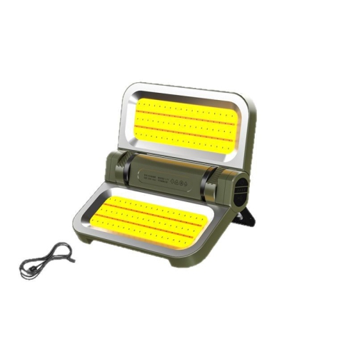 GREEN SCENIC  Outdoor Camping Light Rechargeable Long Battery Life Solar Emergency Light Home Power Outage Backup Lighting