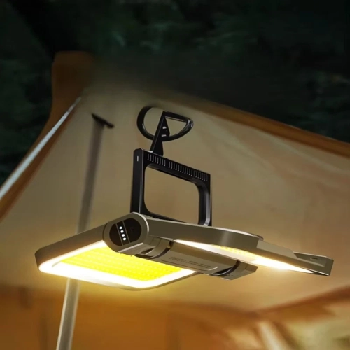 Outdoor camping light rechargeable long battery life solar emergency light home power outage backup lighting