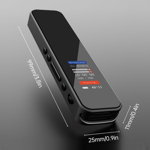 Digital Voice Recorder Voice activated recording and playback, voice recorder real time listening to voice recorder（No memory ）