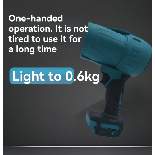 Brushless Storm Blower Lithium Battery Turbine Blower Leaf Blower Snow Removal Garden Tool Dust Remover Violent Blower