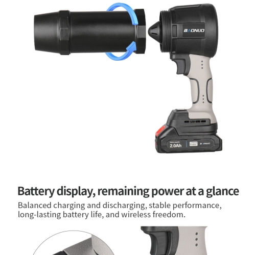 Lithium battery handheld blower - 13000RPM strong storm | 50m/s super wind speed | wireless and portable | dust removal/snow blowing/leaf