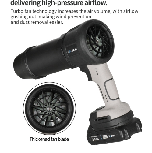 Lithium battery handheld blower - 13000RPM strong storm | 50m/s super wind speed | wireless and portable | dust removal/snow blowing/leaf