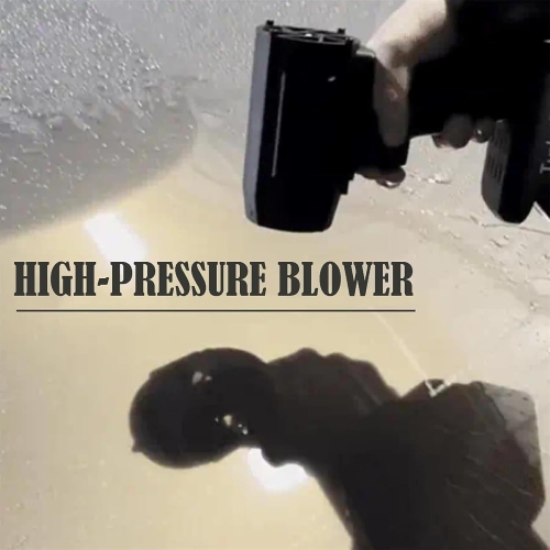 Cordless Powerful Blower - High Pressure and Power | Lithium Battery Handheld Hair Dryer | Industrial-Grade Electric Leaf/Dust/Snow Blower