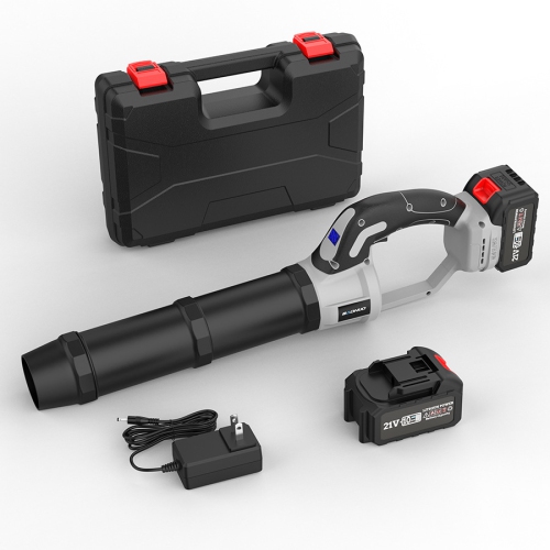 Lithium-powered blower with brushless motor, high air pressure, 4.0Ah long battery life for dust, snow, and leaf removal