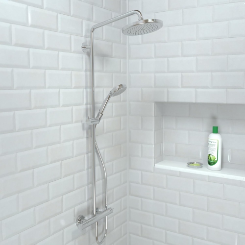 Croma 220 Shower Faucet Finish: Chrome