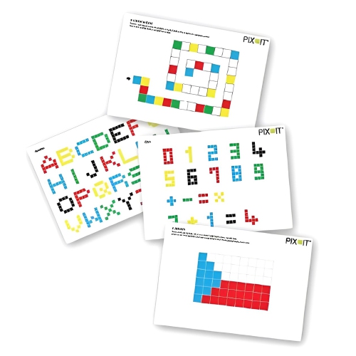 PIX-IT Premium - Creative Educational Silicone Building Kit - 360-pcs | Educational Early Years School Classroom Teaching Learning Kits Materials