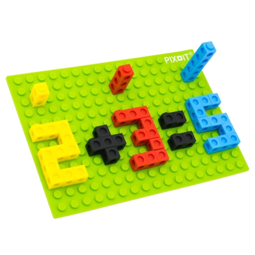 PIX-IT 3D Cubes 100-pcs - Creative Silicone Building Kit - Teachers and Parents Teaching Kindergartens Education Classroom Materials