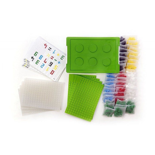 PIX-IT Box 6 Educational - Creative Silicone Building Kit - Teachers and Parents Teaching Kindergartens Education Classroom Materials