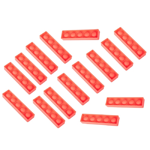 Five Frame Pop It - 15-PCS , Designed for Educational Classroom Teaching Learning Tools, Develops Mathematical Vocabulary, Fluency and Understanding,