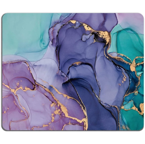 Mouse Pad, Square Mousepad, Personalized Premium-Textured, Non-Slip Rubber Base Mouse Mat, Waterproof Gaming Mouse Pad for Wireless Mouse, Computers,