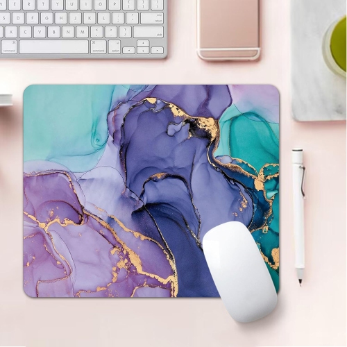 Mouse Pad, Square Mousepad, Personalized Premium-Textured, Non-Slip Rubber Base Mouse Mat, Waterproof Gaming Mouse Pad for Wireless Mouse, Computers,