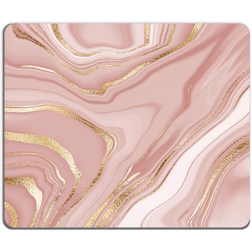 Mouse Pad, Square Mousepad, Personalized Premium-Textured, Non-Slip Rubber Base Mouse Mat, Waterproof Gaming Mouse Pad for Wireless Mouse, Computers,