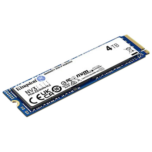 Kingston 4TB PCIe 4.0 NVMe Internal Solid State Drive (SNV3S/4000G
