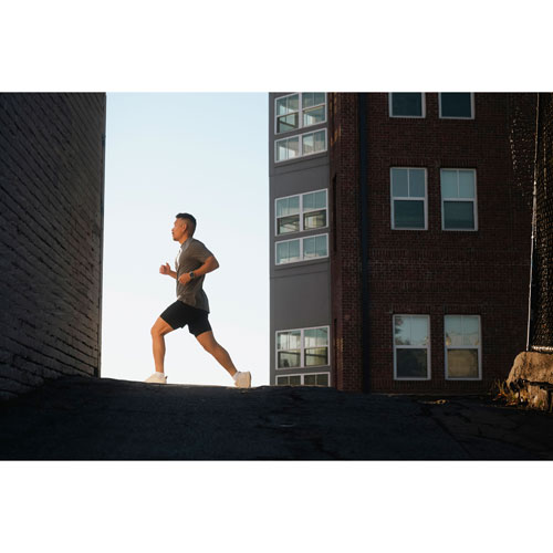 Garmin Forerunner 570 42mm Bluetooth Running Smartwatch - Translucent Whitestone/Cloud Blue