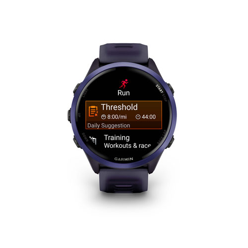 Garmin Forerunner 570 47mm Bluetooth Running Smartwatch - Translucent Imperial Purple/Indigo