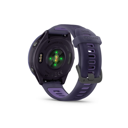 Garmin Forerunner 570 47mm Bluetooth Running Smartwatch - Translucent Imperial Purple/Indigo