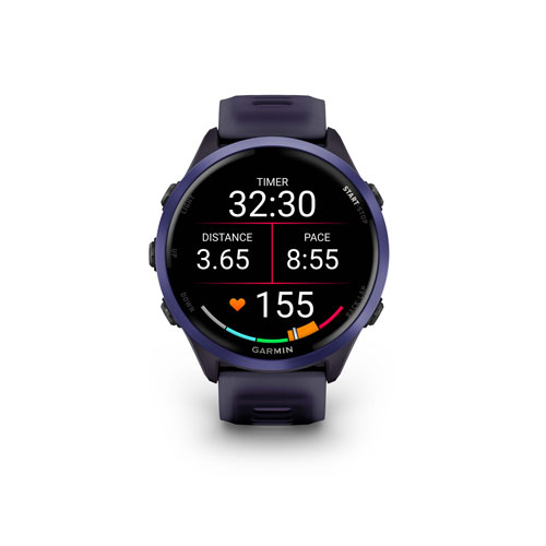 Garmin Forerunner 570 47mm Bluetooth Running Smartwatch - Translucent Imperial Purple/Indigo
