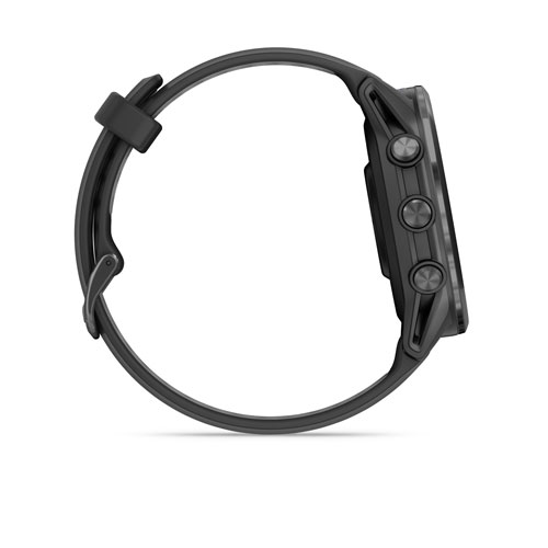 Montre intelligente Bluetooth de 47 mm Forerunner 970 de Garmin pour la course - Noir/Noir titane