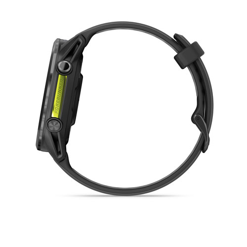 Montre intelligente Bluetooth de 47 mm Forerunner 970 de Garmin pour la course - Noir/Noir titane