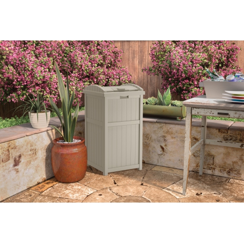 Suncast - Trash Hideaway® - Light Taupe