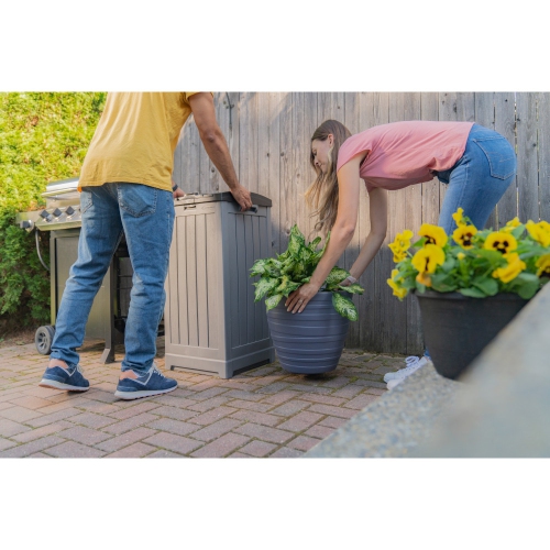 Suncast - Trash Hideaway® - Peppercorn