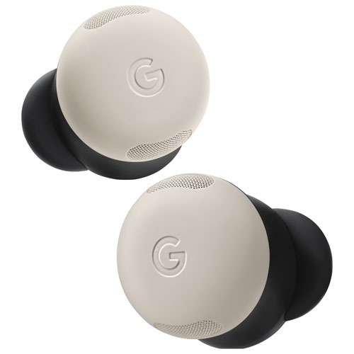 Écouteurs boutons 100 % sans fil à suppression du bruit Pixel Buds Pro 2 de Google - Porcelaine