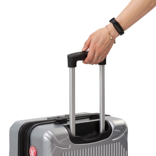 AIR CANADA MILAN 2-Piece Hardside Luggage Set – 24-Inch Checked Luggage & Carry-On Suitcase