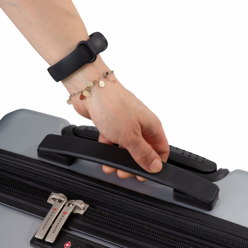 AIR CANADA MILAN 2-Piece Hardside Luggage Set – 24-Inch Checked Luggage & Carry-On Suitcase