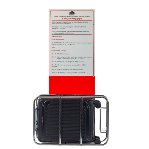 AIR CANADA MILAN 2-Piece Hardside Luggage Set – 24-Inch Checked Luggage & Carry-On Suitcase